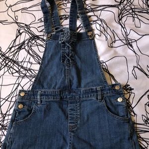 Pacsun Womens Overall Shorts